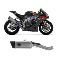 Aprilia Rsv 4 1100 Factory 2019 > 2020 Exhaust Muffler Arrow Pista Titanium Link Pipe Titanium 