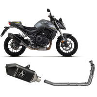 Honda Cb750 Hornet 2023 > 2024 Exhaust Muffler+manifold Arrow Veloce Titanium Dark Racing 