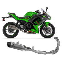 Kawasaki Ninja 650 2024 Full System Exhaust Arrow Racing Veloce Titanium