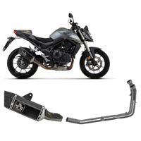 Honda Cb 750 Hornet 2023 > 2024 Exhaust Muffler+manifold Arrow Pista Titanium Dark Racing 