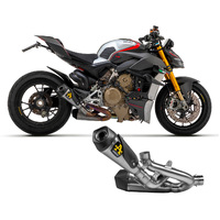 Ducati Streetfighter V4 2020 > 2023 Exhausts Mufflers Arrow Works Racing Titanium