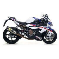 BMW S 1000rr 2019 > 2024 Full kit Arrow Competition Titanium Race Tech Collectors Steel Tail Pipe Carbon