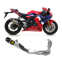 Honda Cbr 1000 Rr-r 2020 > 2022 Full Exhaust Arrow Competition Works Titanium 