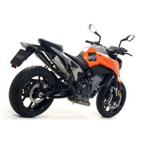 KTM 890 Duke R 2020 > 2023 System Exhausts + Link Pipe Nokat Arrow Pro Race Nichrom