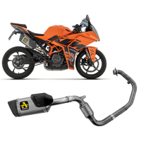 KTM Rc 390 2022 > 2024 Full System Exhaust Arrow Competition