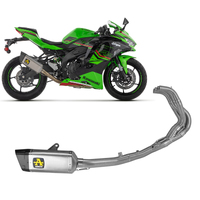 Kawasaki Zx-4r 2024 Full System Exhaust Arrow Competition Steel Collectors