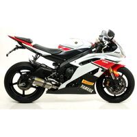 Yamaha YZF 600 R6 2006 > 2007 Full Exhaust Arrow Thunder Titanium 