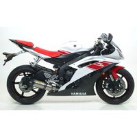 Yamaha YZF 600 R6 2008 > 2011 Full Exhaust Arrow Thunder Titanium 