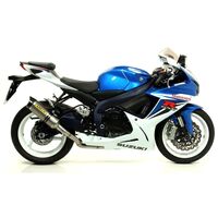 Suzuki Gsx-R 750 2011 > 2016 Exhaust + Link Pipe Arrow Street Thunder Aluminium 