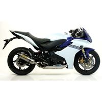 Honda Cbr 600 F 2011 > 2013 Full Exhaust Arrow Street Thunder Aluminium 