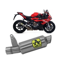 BMW S 1000 Rr 2019 > 2024 Exhaust Arrow Approved Gp2 Titanium