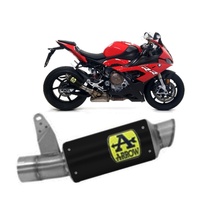 BMW S 1000 Rr 2019 > 2024 Exhaust Arrow Approved Gp2 Nichrom Black