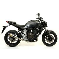 Yamaha Mt-07 2017 > 2020 Full Exhaust Arrow Thunder Aluminium 