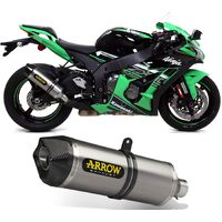 Kawasaki Zx-10r 2016 > 2020 Exhaust + Link Pipe Racing Arrow Race Tech Aluminium