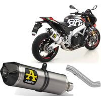 Aprilia Rsv4 1100 Factory 2019 > 2020 Approved Catalytic Link Pipe+aluminum Exhaust Carbon End Cap 