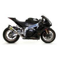 Aprilia Rsv4 1100 Factory 2019 > 2020 Approved Catalytic Link Pipe+titanium Exhaust Carbon End Cap 