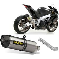 Aprilia Rsv4 1100 Factory 2019 > 2020 Arrow Racing Link Pipe+titanium Exhaust Carbon End Cap 