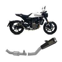 Husqvarna Vitpilen 701 2019 > 2020 Exhaust System Arrow Nichrom Black Pro Race Tail Pipe Steel