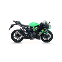 Kawasaki Zx-6r 636 2019 > 2020 Arrow Titanium Racing Full System Pro-race Titanium End Cap