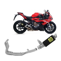 BMW S 1000 Rr 2019 > 2024 Exhaust System Arrow Gp2 Nichrom Black