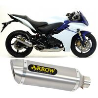 Honda Cbr 600 F 2011 > 2013 Exhaust Arrow Thunder Aluminium 