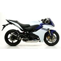 Honda Cbr 600 F 2011 > 2013 Exhaust Arrow Street Thunder Aluminium Black