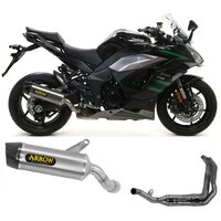 Kawasaki Ninja 1000 Sx (tourer) 2020 > 2023 Arrow Headers+exhaust Approved Aluminum