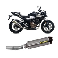 HONDA CBR 500 R 2019 > 2020 Arrow Header+Exhaust Racing Titanium 