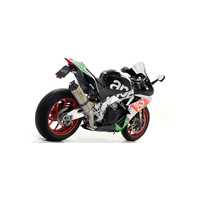 Aprilia Tuono V4 R 2011 > 2015 Exhaust + Link Kat Arrow R. Tech Titan 