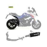 BMW S 1000 Xr 2020 > 2024 Full Exhaust Arrow Race-tech Black Aluminum