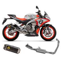 Aprilia Rs 660 2020 > 2024 Full Exhaust Kat Arrow Indy Race Carbon 