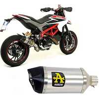 Ducati Hypermotard 2016 > 2020 Exhaust + Link Pipe Catalyzed Arrow Race Tech Aluminium 