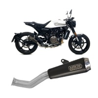 Husqvarna Vitpilen 701 2019 > 2020 Exhaust Arrow Nichrom Black Pro Race Tail Pipe Steel