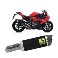 BMW S 1000 Rr 2019 > 2024 Exhaust Arrow Appr Aluminium Black Race Tech Tail Pipe Carbon