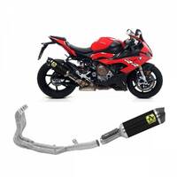 BMW S 1000 Rr 2019 > 2024 Full Exhaust Arrow Race-tech Black Aluminum