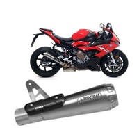 BMW S 1000 Rr 2019 > 2024 Exhaust Arrow Approved Nichrom Pro Race Tail Pipe Steel