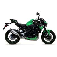 Kawasaki Z 900 2020 > 2024 Approved Aluminum Arrow Exhaust Street Thunder Carbon End Cap