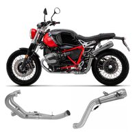 BMW R Nine T Scrambler 2021 > 2023 Exhaust Terminal Kit Arrow Pro-race Titanio+collector