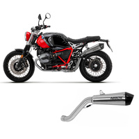 BMW R Nine T Scrambler 2021 > 2023 Exhaust Terminal Kit Arrow X-kone Carbon Cap