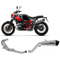 BMW R Nine T Scrambler 2021 > 2023 Exhaust Terminal Kit Arrow X-kone Carbon Cap+collector