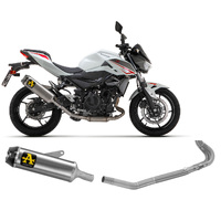 Kawasaki Z 400 2023 > 2024 Exhaust Arrow Indy Race Carbon Titanium+collector 