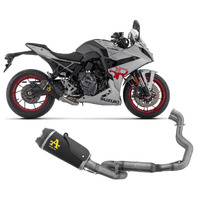 Suzuki Gsx-8r 2023 > 2024 Full System Exhaust Works Arrow Nichrom Dark Tail Pipe Carby