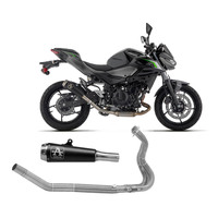 Kawasaki Z 500 2024 Full System Exhaust Arrow Pro-race Black Nichrom