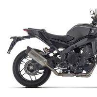 Yamaha Mt-09 / Sp 2024 Approved Full System Exhaust Arrow Indy Race Evo Titanium Carbon End Cap 