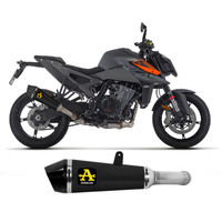 KTM Duke 990 2024 Arrow X-kone Dark Nichrom Exhaust Muffler Carbon End Cap 