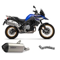 BMW F 750 Gs 2021 > 2023 Exhaust Muffler Arrow Sonora Carbon+link Pipe 