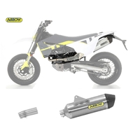 Husqvarna 701 Enduro/supermoto 2017 > 2020 Exhaust Muffler Arrow Racetech Aluminum+ Link