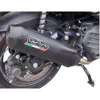 GPR  Bmw C 400 X -GT 2021-2024, Pentaroad Black, including link pipe and removable db killer 