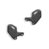 CRB64O - DESERTX PASSENGER HEEL GUARDS MATT CARBON