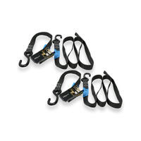 MOTORCYCLE TIE DOWN RATCHET STRAP KIT